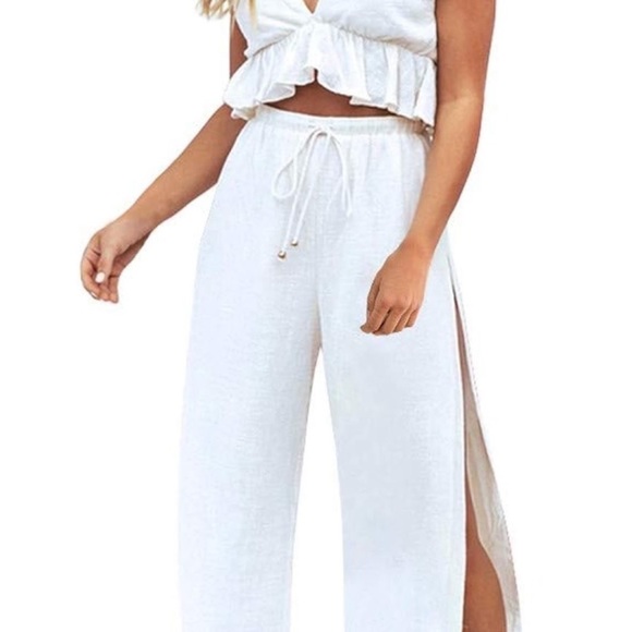 Matching Linen Beach Set - Picture 2 of 5